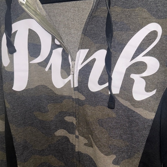 PINK Victoria's Secret Camouflage Hoodie - Picture 3 of 4